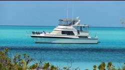 1988 48' Camargue Cockpit