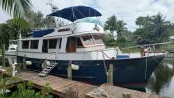1987 50' Marine Trader Wide Body