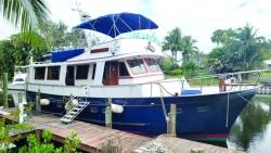 1987 50' MARINE TRADER WIDE BODY MOTOR YACHT