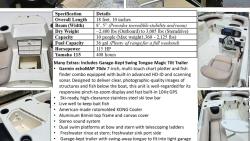2017 20' Hurricane SunDeck Sport SS 188 OB