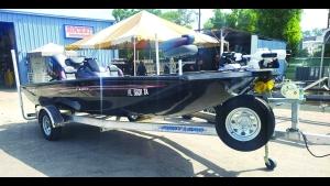 FIRST LOAD ALUMINUM SKIFF TRAILER