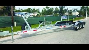 FIRST LOAD ALUMINUM TRIPLE AXLE TRAILER